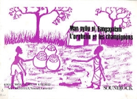 illustration en violet sur blanc, homme à gauche, femme à droite, canaris, devan