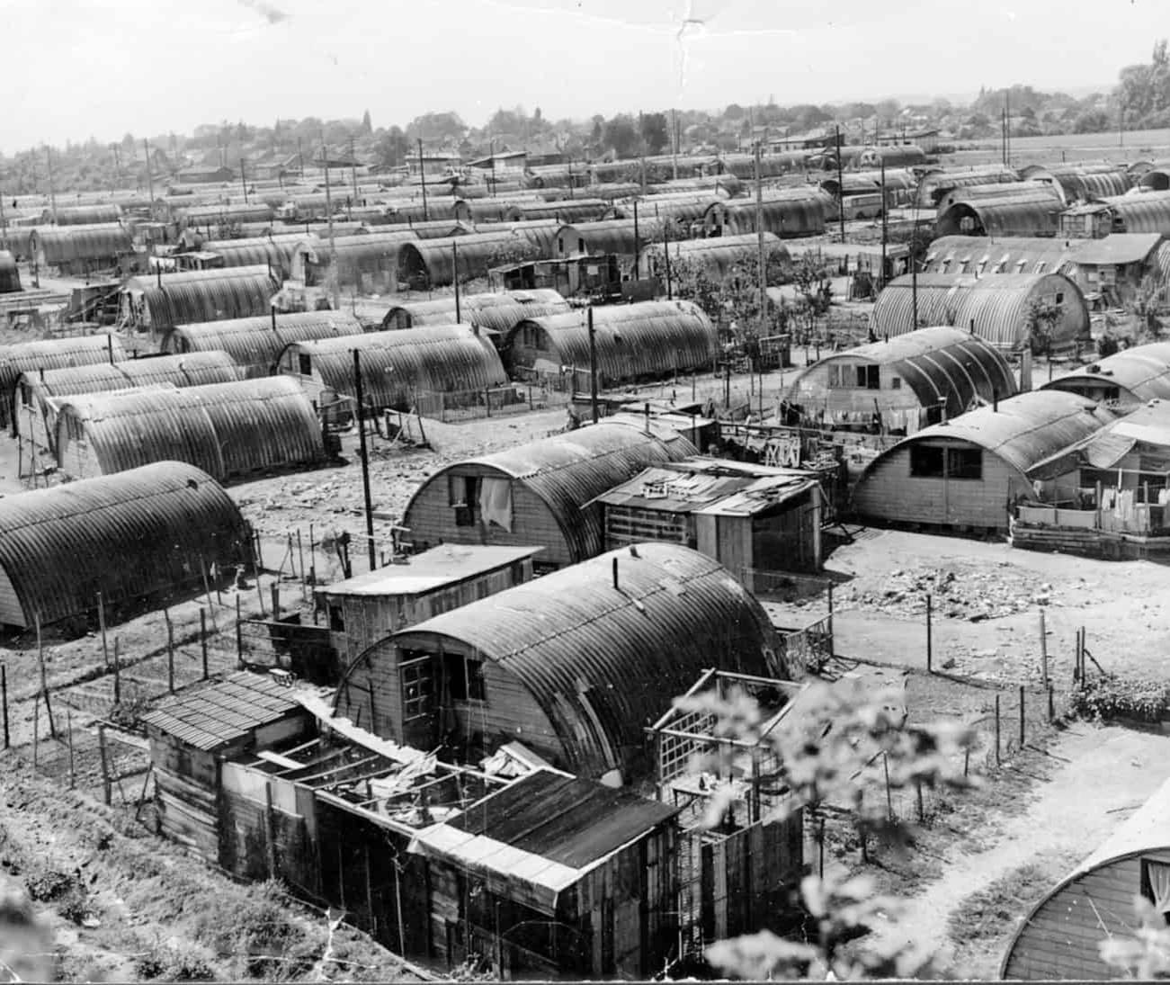 Bidonville de Noisy-le-Grand. ATD Quart Monde (fin des années 1950)