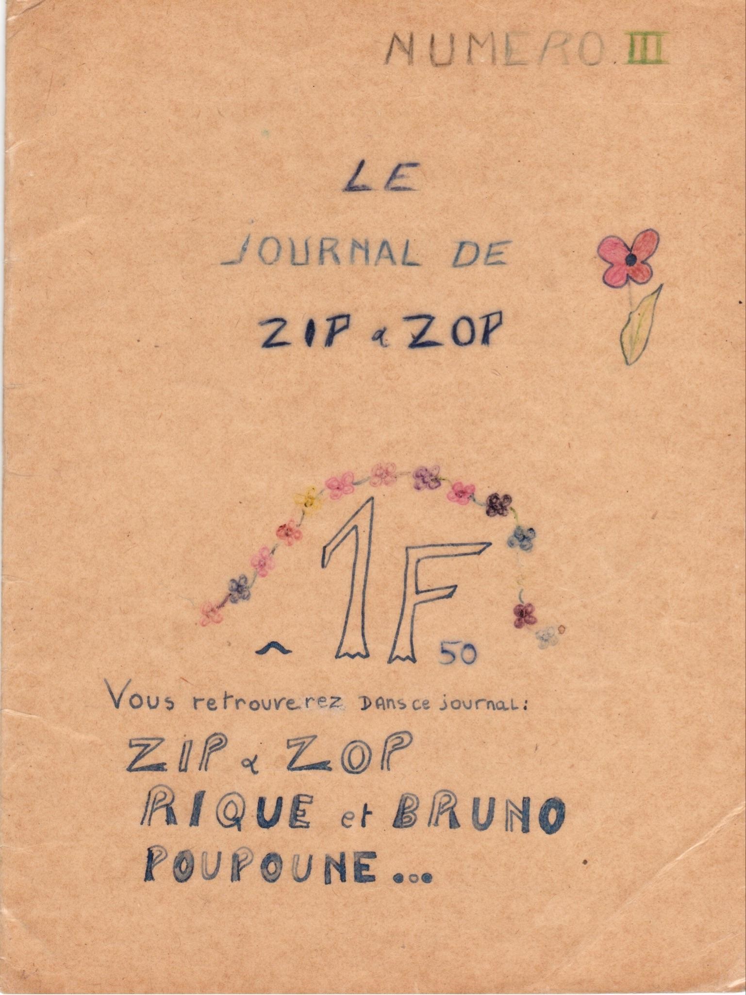 Journal créé à 13 ans par Marie-Aude Murail pour sa soeur Elvire