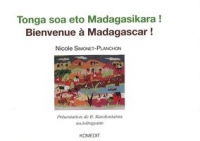 Tapisserie représentant un paysage malgache.