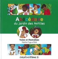 Des vignettes montrent des enfants avec des fruits des Antilles.