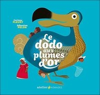  fond bleu le dodo, héros de l'histoire et les chasseurs de Dodo