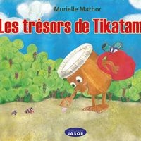 Le petit tambour Tikatam part à l'aventure avec son sac à dos.