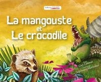 Face à face entre le crocodile qui terrorise tous les animaux et la mangouste qu