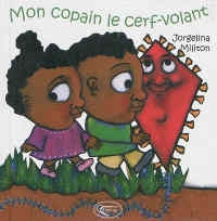 Couverture. Deux enfants avec un cerf-volant.