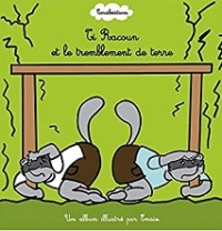 Couverture de Ti Racoun et le temblement de terre, par Emsie, Caraïbédtions 2019