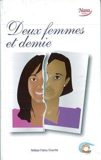 ne photo qui se forme par deux morceaux des photos de deux jeunes femmes coupées