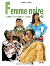 Quatre femmes africaines dessinées sur fond blanc