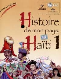 de grands personnages d'Haïti sont rassemblés dans une sorte de fresque