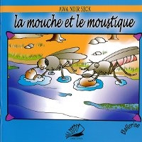 la mouche et le moustique en remplissant leurs jarres