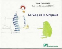 le coc avec un cache-col et le crapaud