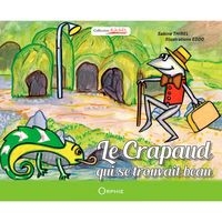 Le crapaud parade dans village se trouvant vraiment le plus beau