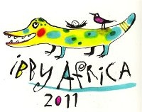 Logo du Congrès regional d'IBBY en Afrique dessiné par Piet Grobler