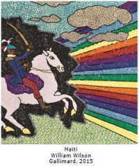 Drapo haïtien représentant Toussaint Louverture à cheval
