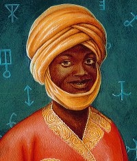 portrait dessiné de Njoya