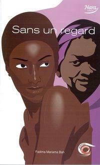 Une jeune femme noire et derrière elle l'image d'une autre femme sur un fond lil