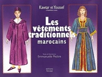 Un homme et une femme en vêtements traditionnels marocains