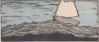 Illustration de Hassan Zahr al-Din extraite de [La Vague qui a vu la mer] الموجة التي رأت البحر de Nabiha Mhaydli, Dar al-Hadaek