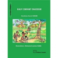 Des enfants dans un paysage de savane