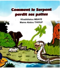 Un serpent au premier plan