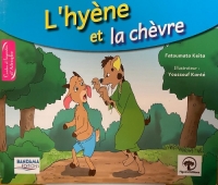 Une hyène et une chèvre se parlent