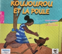 Koujourou court après la poule