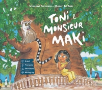 Toni et Monsieur Maki - Couverture