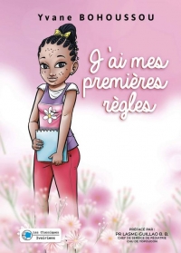 Une enfant sur fond rose