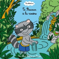 Ti - Racoun à la rivière, Emsie, Caraïbéditions, 2025 - couverture