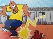 Simplo situations simplomatiques Un homme et une poule